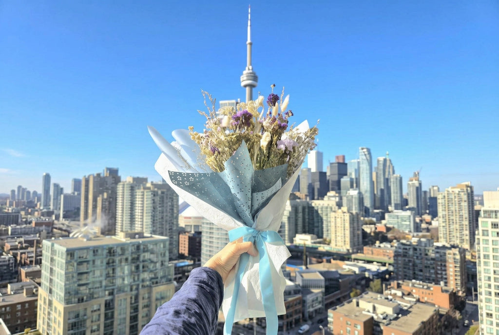 Standard Lavender Mist Dried Flower Bouquet