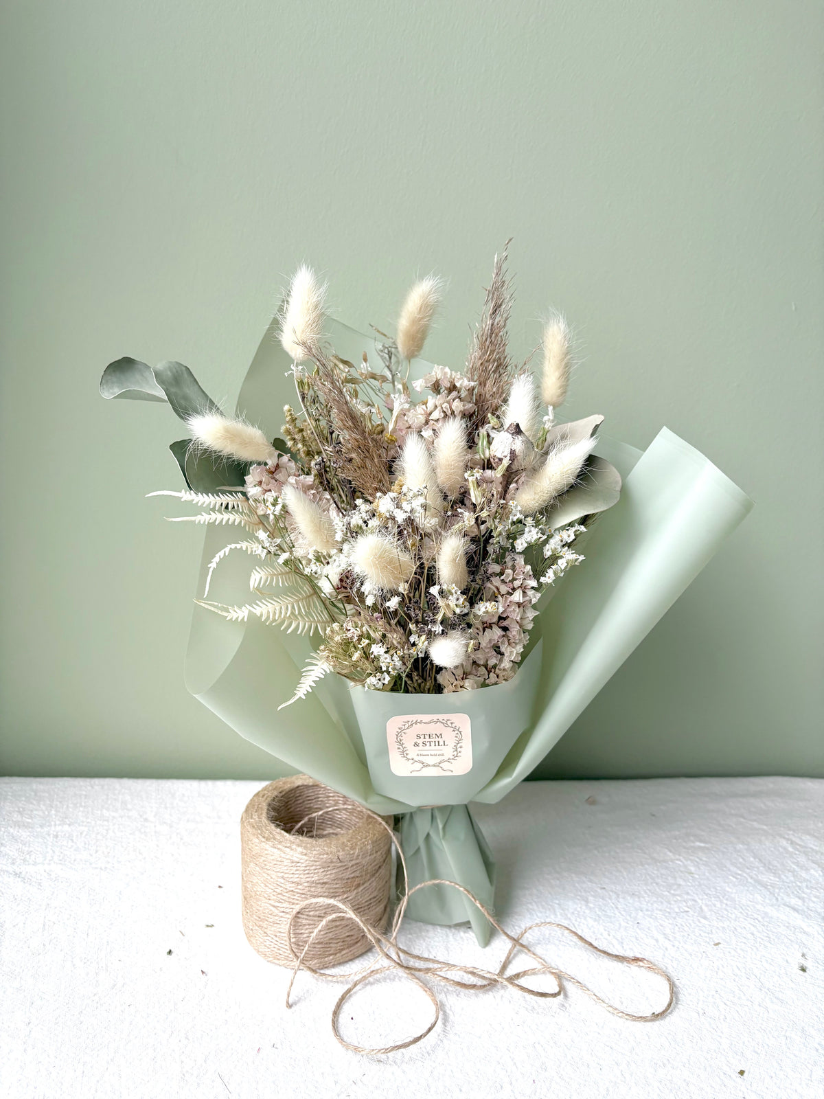 Laurel Dried Flower Bouquet - Posy